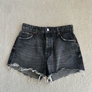 Zara Dark Wash Jean Shorts